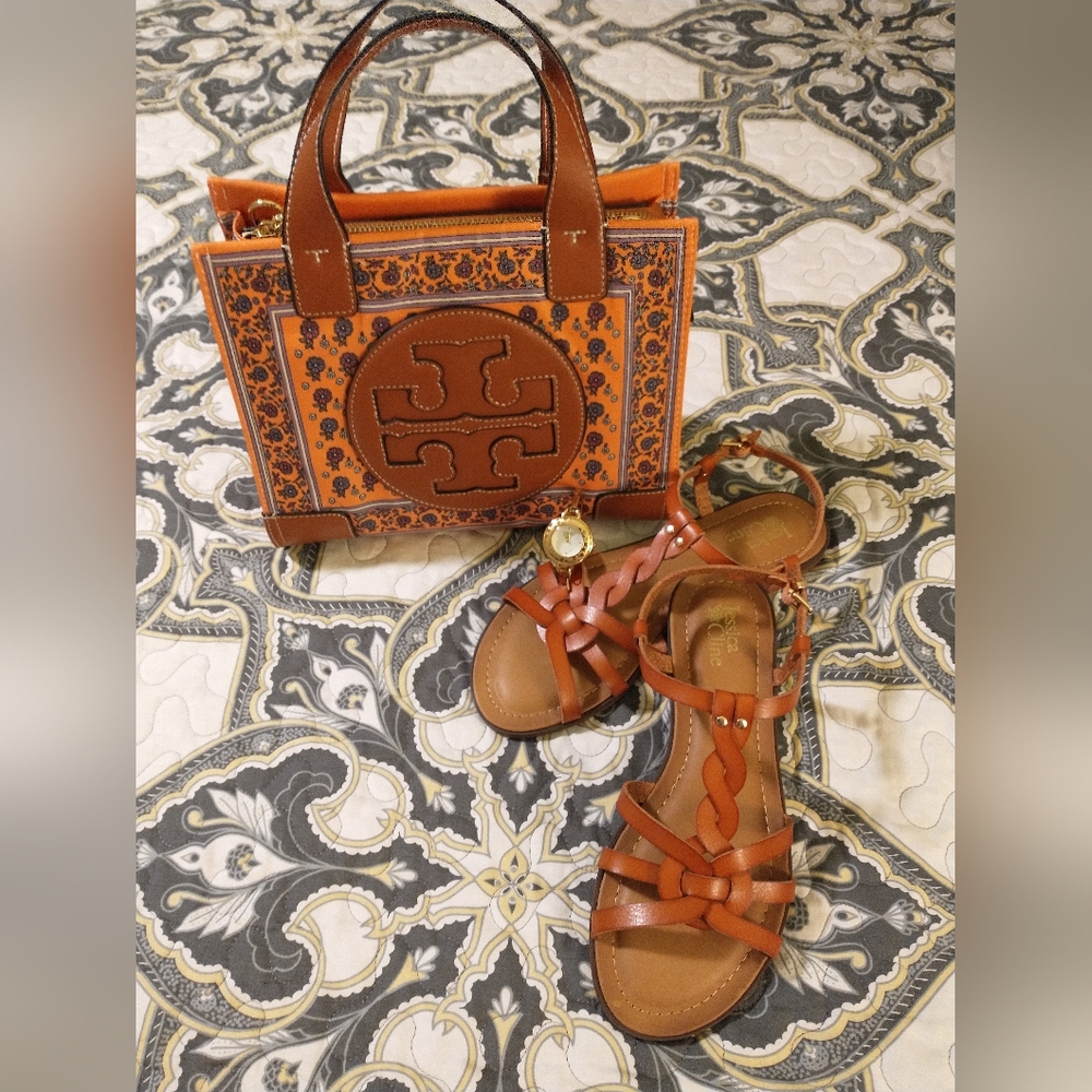 Jessica Cline T-strap Sandals